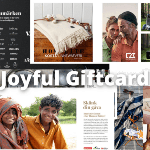 Joyful giftcard + medgåva